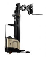 MONTACARGA DE PASILLO ANGOSTO ELECTRICO DOBLE REACH 3000 LBS.,